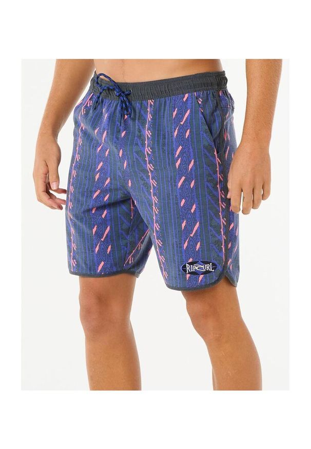 Spodenki surfingowe męskie Rip Curl Boardwalk Boost Volley Granatowy. Kolor: niebieski. Długość: krótkie. Sezon: lato