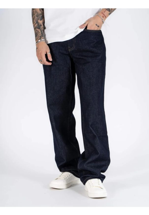 MARCUS - Męskie Spodnie Jeansowe Marcus Jason Z 2243 Dry Colorado Blue 14-200327