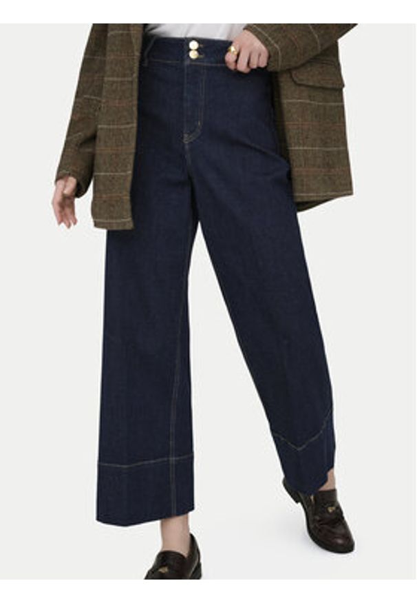 only - ONLY Jeansy Onlmadison 15370485 Niebieski Wide Leg. Kolor: niebieski