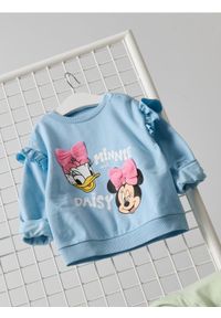 Sinsay - Bluza crewneck Disney - zielony. Kolor: zielony. Wzór: motyw z bajki #1