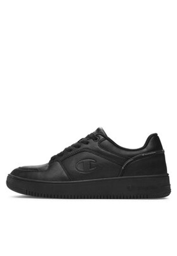 Champion Sneakersy Rebound 2.0 Low Low Cut Shoe S21906-KK009 Czarny. Kolor: czarny. Materiał: skóra