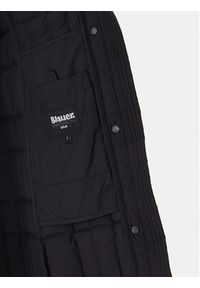 Blauer Płaszcz zimowy Impermeabile 25WBLDK03230 Czarny Regular Fit. Kolor: czarny. Materiał: syntetyk. Sezon: zima #4
