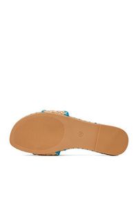 DeeZee Klapki BP6097-5 Beżowy. Kolor: beżowy. Materiał: skóra #5