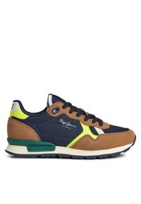 Sneakersy Pepe Jeans. Kolor: brązowy