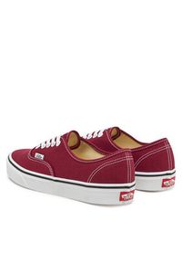 Vans Tenisówki Authentic VN000BW5ZCF1 Bordowy. Kolor: czerwony. Materiał: materiał #5