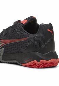 Puma - Buty do padla NOVA Elite PUMA Flat Dark Gray Black Medium Active Red. Kolor: czarny, szary, wielokolorowy. Sport: turystyka piesza
