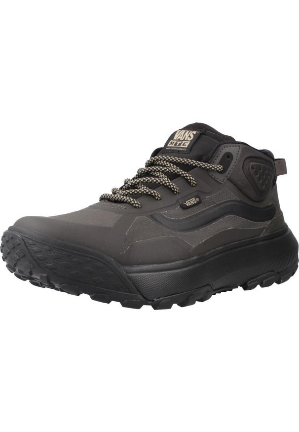 Vans - Buty VANS MTE CROSSPATH MID Czarny. Kolor: czarny. Materiał: tkanina, syntetyk