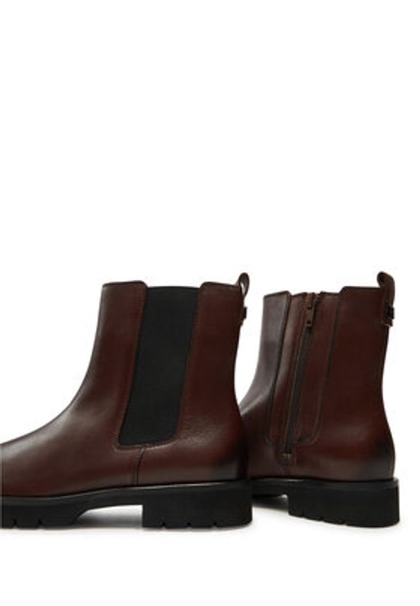 HÖGL Botki Robin 8-101533 Brązowy. Kolor: brązowy. Materiał: skóra