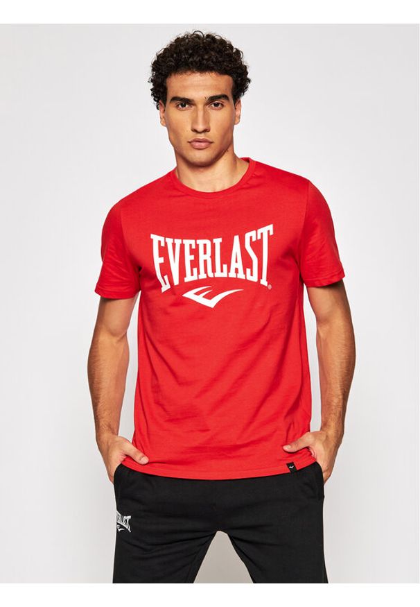 EVERLAST - Everlast T-Shirt 807580-60 Czerwony Regular Fit. Kolor: czerwony. Materiał: bawełna