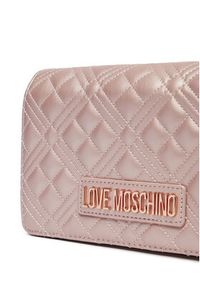 Love Moschino - LOVE MOSCHINO Torebka JC4079PP1MLA197A Różowy. Kolor: różowy. Materiał: skórzane