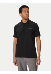 Karl Lagerfeld - KARL LAGERFELD Polo 745015 563235 Czarny Regular Fit. Typ kołnierza: polo. Kolor: czarny. Materiał: bawełna #1