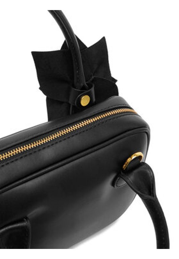 Gino Rossi - GINO ROSSI Torebka EO-ROSE-LA224-194455 Czarny. Kolor: czarny. Materiał: skórzane