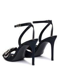 Guess Sandały 178996 Czarny. Kolor: czarny. Materiał: materiał #4