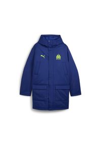 Puma - Parka OM 2025/26. Kolor: niebieski. Sport: piłka nożna #1