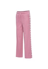 Spodnie dresowe dla dzieci Hummel Archive Poly. Kolor: różowy. Materiał: dresówka #1