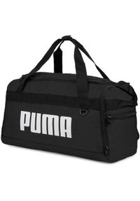 Puma - Torba sportowa treningowa na siłownię basen trening czarna PUMA. Kolor: czarny. Sport: fitness, pływanie