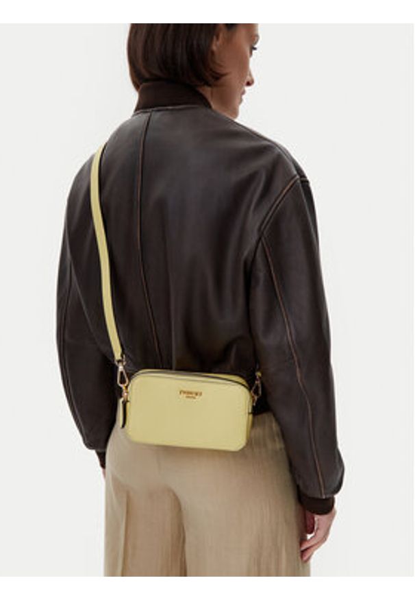 TwinSet - TWINSET Torebka 251TB7275 Żółty. Kolor: żółty. Materiał: skórzane