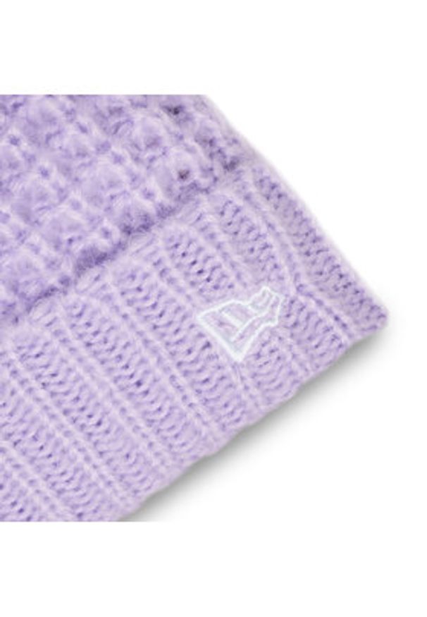 New Era Czapka Wmns Cosy Pom 60364287 Fioletowy. Kolor: fioletowy. Materiał: akryl, materiał