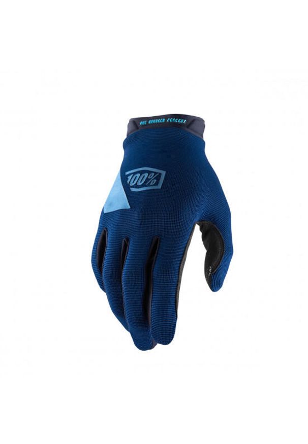 Rękawiczki rowerowe męskie 100% Ridecamp Gloves. Kolor: niebieski