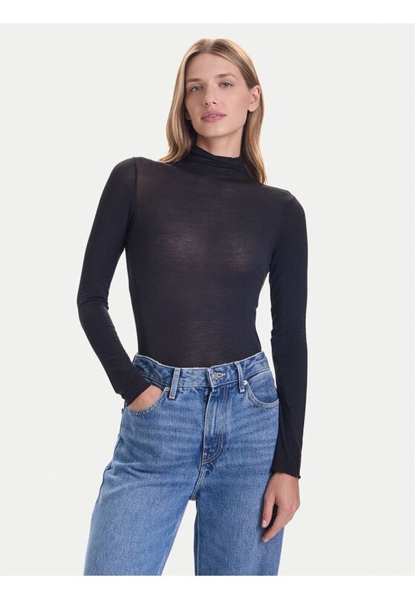 Hunkemöller Bluzka Intimate 302811 Czarny Slim Fit. Kolor: czarny