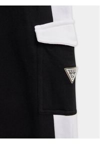 Guess Spodnie dresowe L3YQ12 KA6R3 Czarny Relaxed Fit. Kolor: czarny. Materiał: bawełna #2
