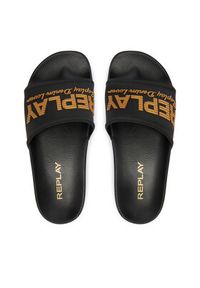 Replay - REPLAY Klapki GWF1B .000.C0061S Czarny. Kolor: czarny. Materiał: syntetyk #3