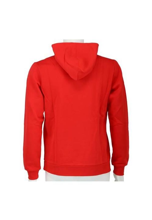 Bluza sportowa chłopięca Champion Big Logo Print. Typ kołnierza: kaptur. Kolor: czerwony. Wzór: nadruk. Styl: sportowy