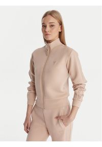 Guess Bluza V2YQ17 K7UW2 Beżowy Regular Fit. Kolor: beżowy. Materiał: wiskoza #1