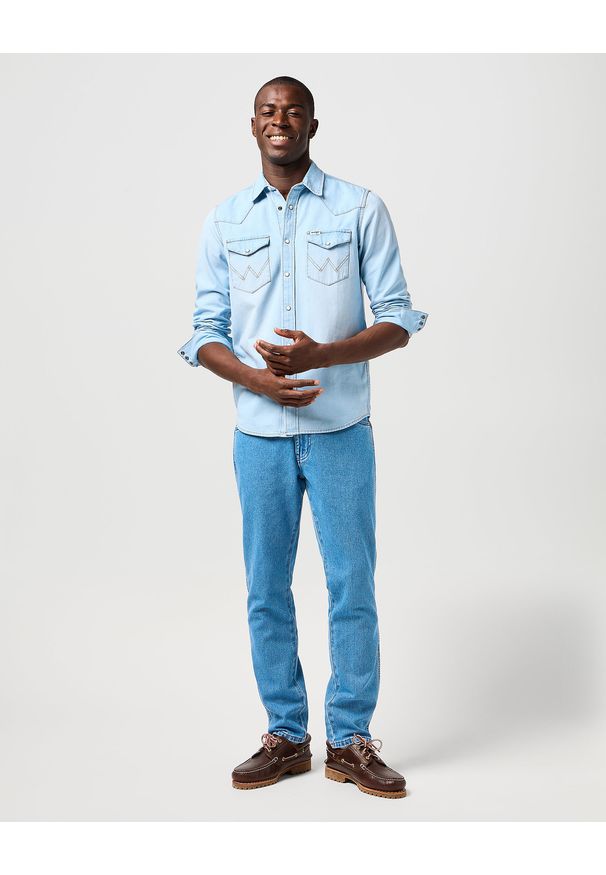 Wrangler - MESKIE SPODNIE WRANGLER RIVER JUNGLE COOL 112364494