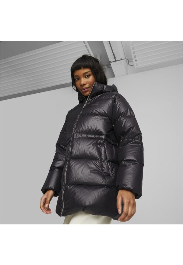Puma Kurtka Style Hooded Down 67536801. Kolor: czarny