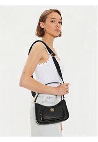 DKNY Torebka Philo Tz Shoulder R423KE51 Czarny. Kolor: czarny. Materiał: skórzane #2