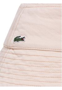 Lacoste Kapelusz RK0321 Różowy. Kolor: różowy. Materiał: materiał, bawełna