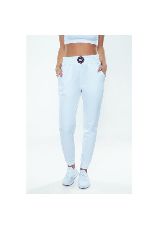 ROUGH RADICAL - Spodnie do biegania damskie Rough Radical Sporting Long. Kolor: biały