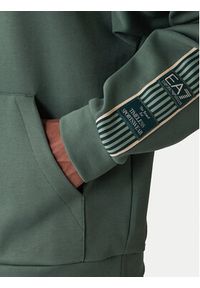 EA7 Emporio Armani Bluza 7M001508 AF12660 U7260 Zielony Regular Fit. Kolor: zielony. Materiał: syntetyk, bawełna #4