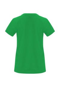 ROLY - Damska Koszulka Sportowa Z Krótkim Rękawem Bahrain. Kolor: zielony. Długość rękawa: krótki rękaw. Długość: krótkie. Sport: turystyka piesza #2