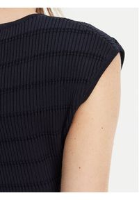 Guess Bluzka W5YR12 Z0130 Granatowy Regular Fit. Kolor: niebieski. Materiał: syntetyk #5
