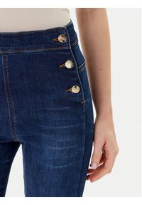 Rinascimento Jeansy CFC0124950003 Niebieski Flare Fit. Kolor: niebieski #6