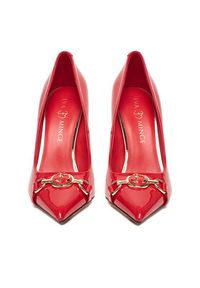 Eva Minge Szpilki EO-NOVA-1677-13-3 Czerwony. Kolor: czerwony. Materiał: skóra, syntetyk. Obcas: na szpilce #3