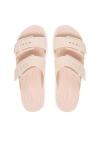 Crocs Klapki Brooklyn Buckle Low Low 211215 Różowy. Kolor: różowy #3