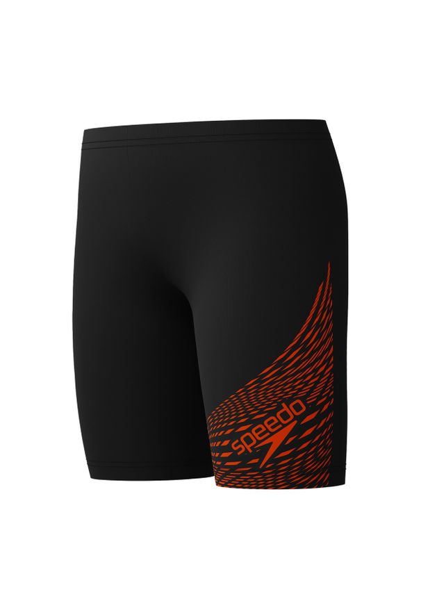 Kąpielówki chłopięce spodenki kąpielowe Speedo Medley Logo Jammer. Kolor: czerwony, wielokolorowy, czarny