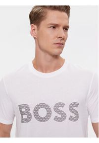 BOSS - Boss T-Shirt 50495719 Biały Regular Fit. Kolor: biały. Materiał: bawełna #6