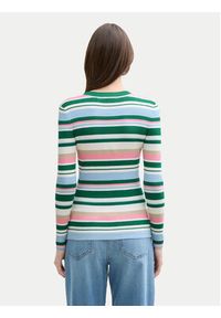 Tom Tailor Denim Sweter 1045615 Kolorowy Slim Fit. Materiał: syntetyk. Wzór: kolorowy