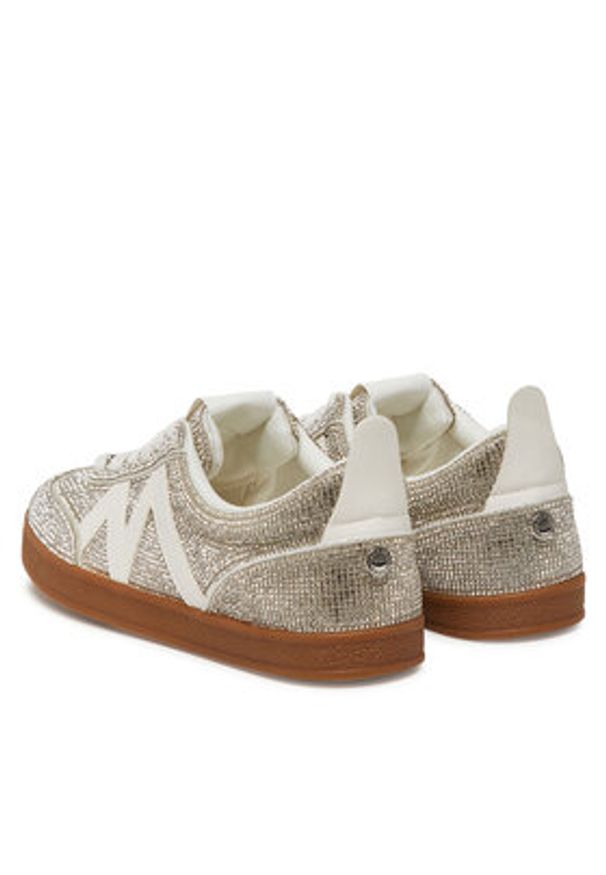Steve Madden Sneakersy Degree-R SM11003778 Srebrny. Kolor: srebrny. Materiał: materiał
