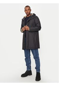 Blauer Płaszcz przejściowy 24WBLUK11279 Czarny Regular Fit. Kolor: czarny. Materiał: syntetyk #5