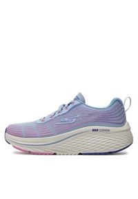skechers - Skechers Buty do biegania Max Cushioning Elite 2.0- 129600/LBPK Niebieski. Kolor: niebieski. Materiał: materiał