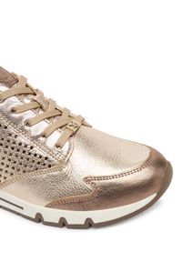Caprice Sneakersy 9-23752-46 Złoty. Kolor: złoty. Materiał: skóra #7