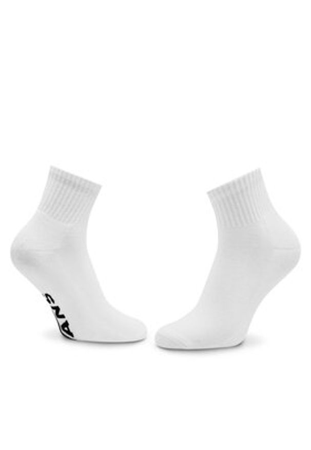 Vans Zestaw 3 par niskich skarpet męskich Classic Ankle VN000FV7WHT1 Biały. Kolor: biały. Materiał: materiał
