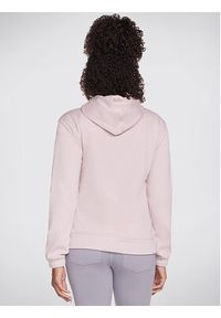 skechers - Skechers Bluza La Dreams Pullover Hoodie HD4 Różowy Regular Fit. Kolor: różowy. Materiał: bawełna