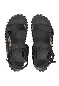 Sandały Gumbies Scrambler Sandal G-SC-UNI-BLACK czarne. Zapięcie: pasek. Kolor: czarny. Materiał: guma. Wzór: paski #2