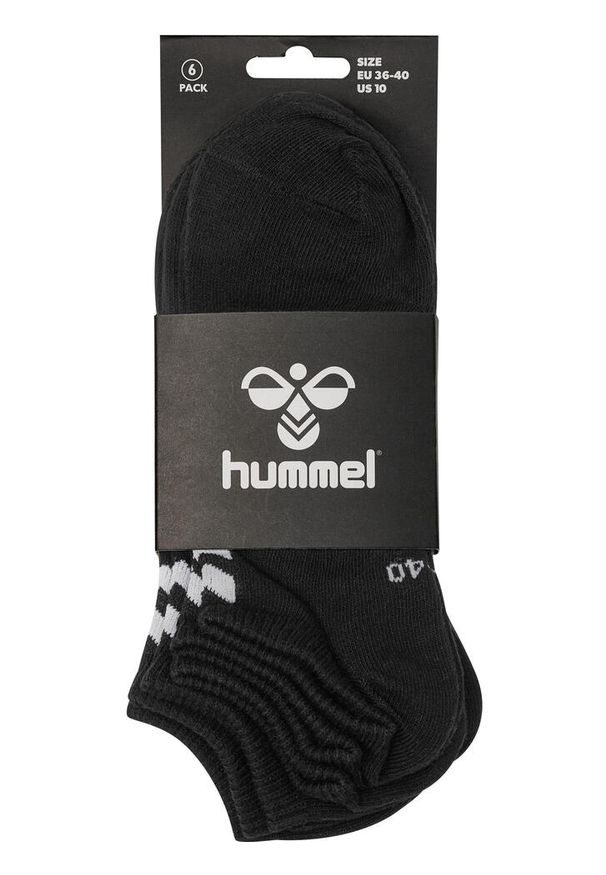 Skarpetki Hummel hmlCHEVRON 6-PACK ANKLE SOCKS uniwersalne. Kolor: czarny